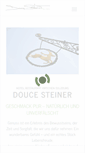 Mobile Screenshot of douce-steiner.de